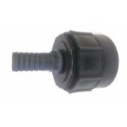 11/2" (40mm) - IBC Connector with Barbed PVC Hosetail Connector